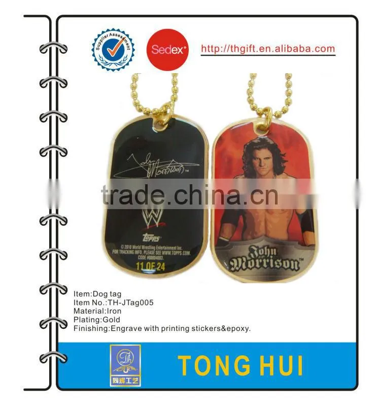 Metal Imitation enamel necklace with cartoon design