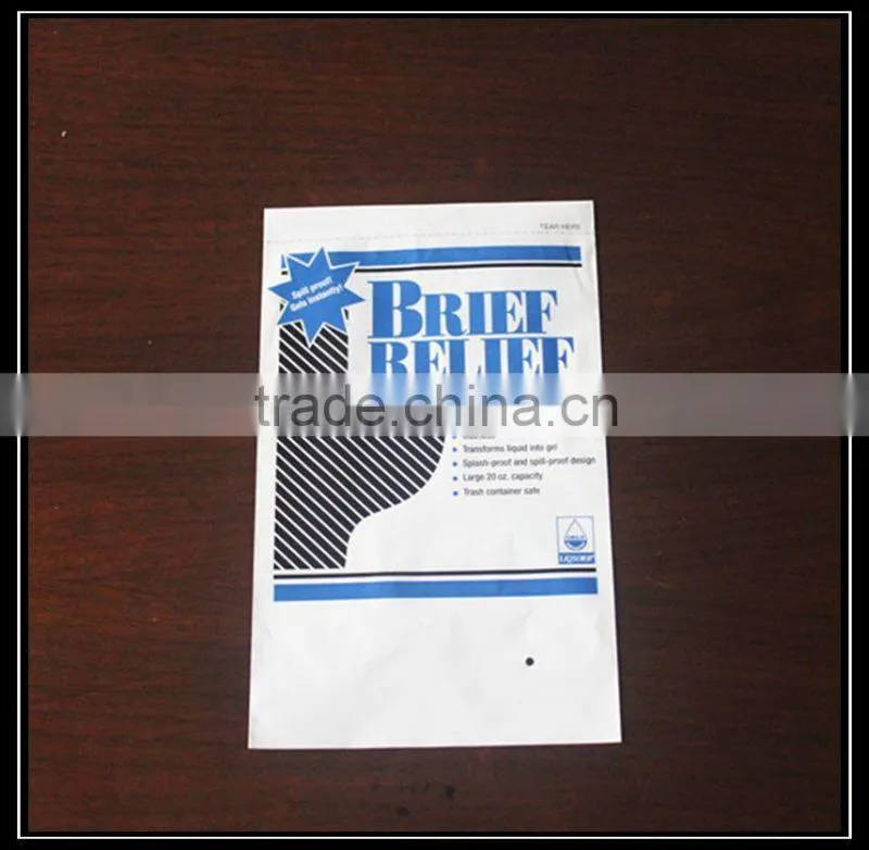 High Quality HDPE Plastic Medical Injection Bag Disposable Infusion Drip Bags