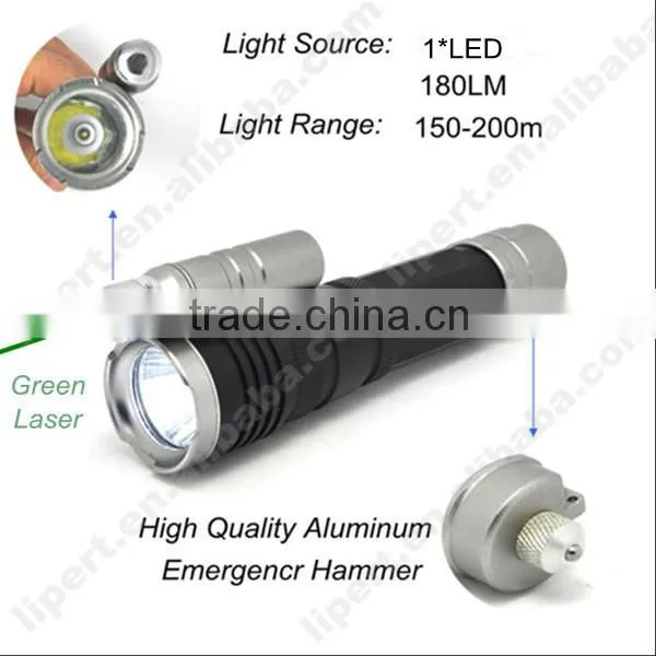 (120066) High brightness best price rechargeable sky ray flashlight