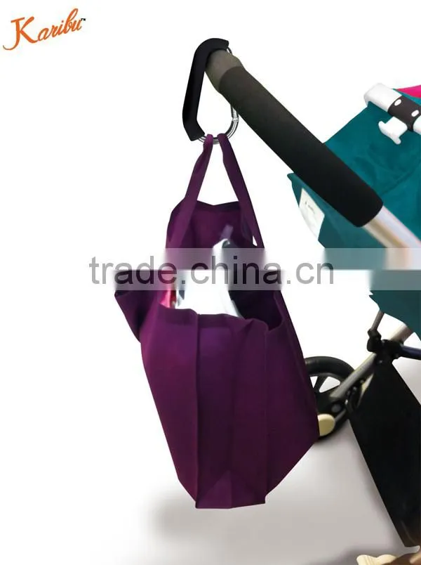 PM3302 Safety China Wholesale aluminium alloy Universal Fit Baby Products Baby Stroller Hook