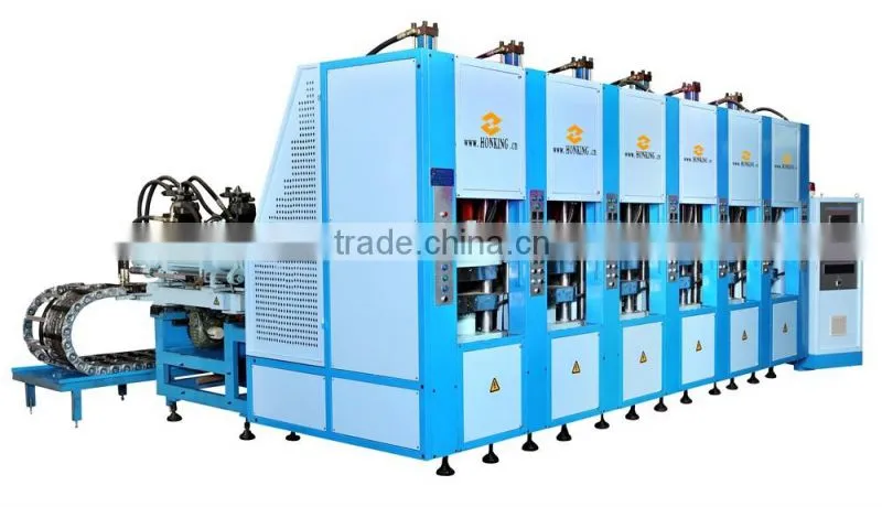 Automatic EVA DOUBLE color shoes EVA sole foaming injection molding machine