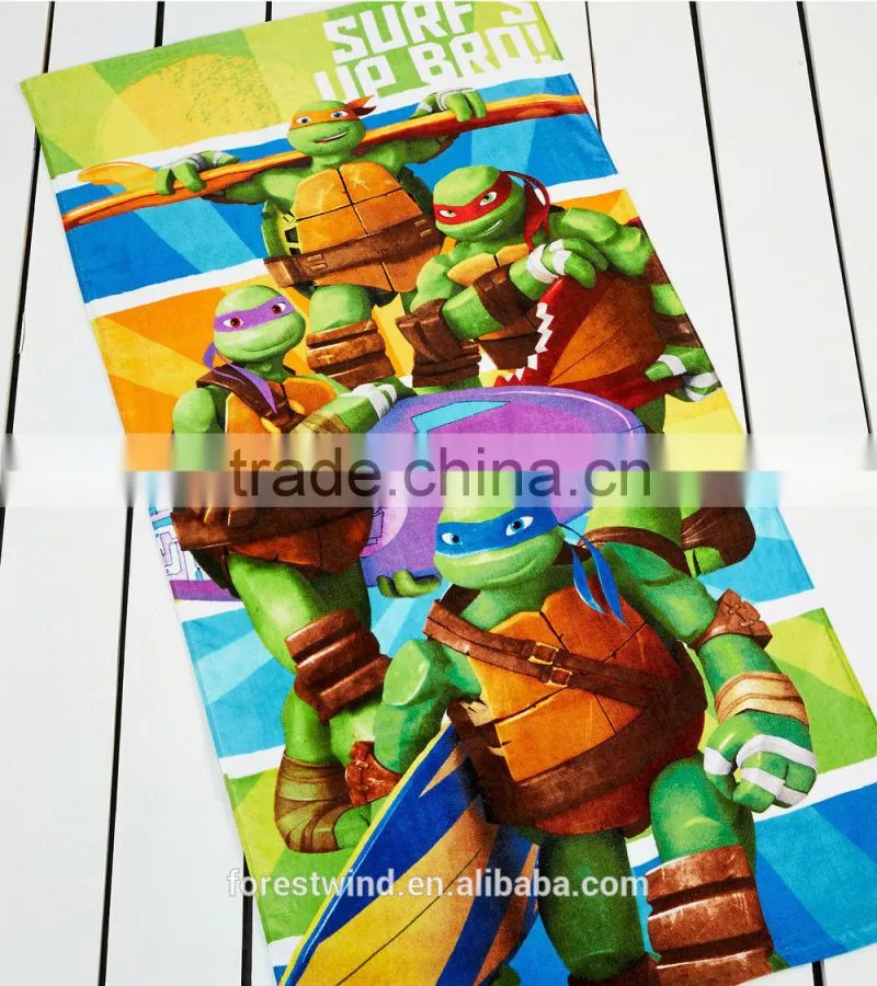 Cheap Wholesale Full Color Printed Microfiber Beach Towel