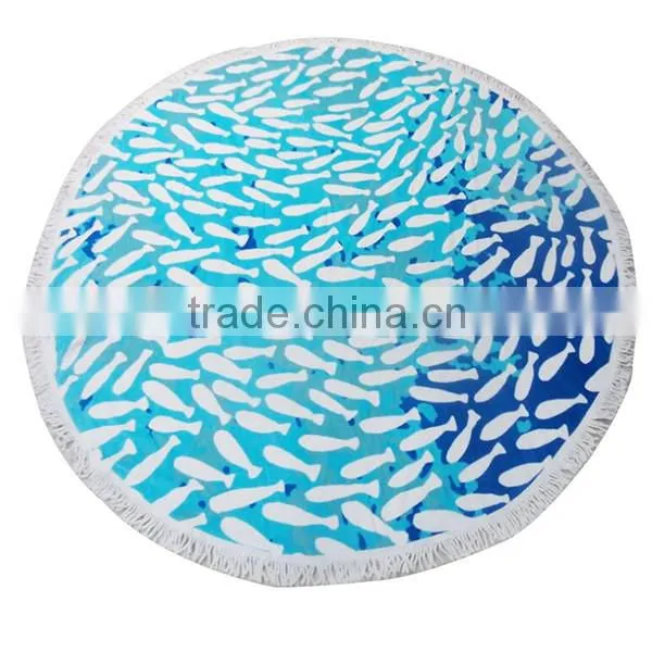 cartoon characters stock lot cotton large round beach towel
