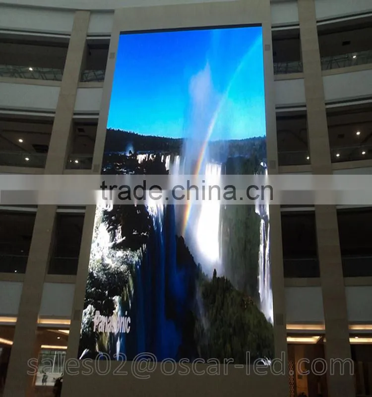 p10 smd football stadium perimeter advertising led screen display
