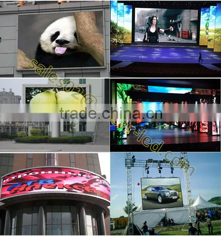 p10 smd football stadium perimeter advertising led screen display