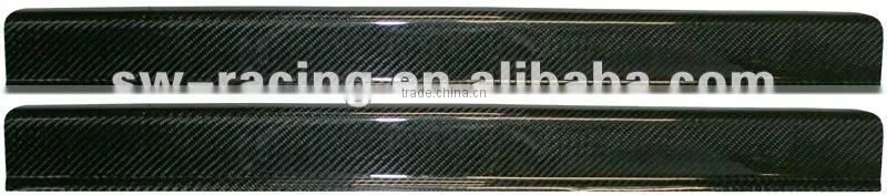 Auto Interior Carbon Fiber Door Sill Panel for PORSCHE