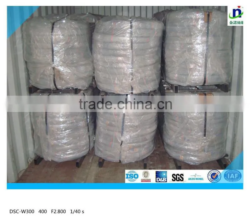 2.4X3.0 Galvanized Oval wire