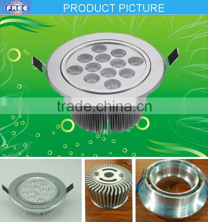 Factory direct selling for LED ceiling light housing,China manufacturing,aluminum hardware accessories