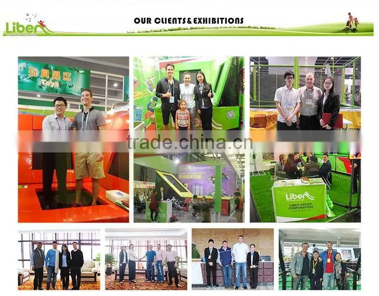 European standard durable high quality trampoline park