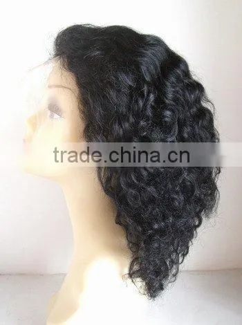 afro curl full lace wigs
