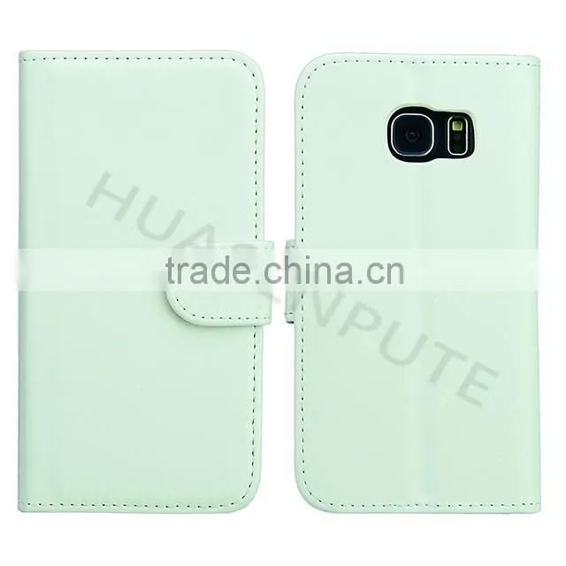 New! Flip PU Wallet Leather Case Cover For Samsung Galaxy S6 Edge Wallet Leather Case