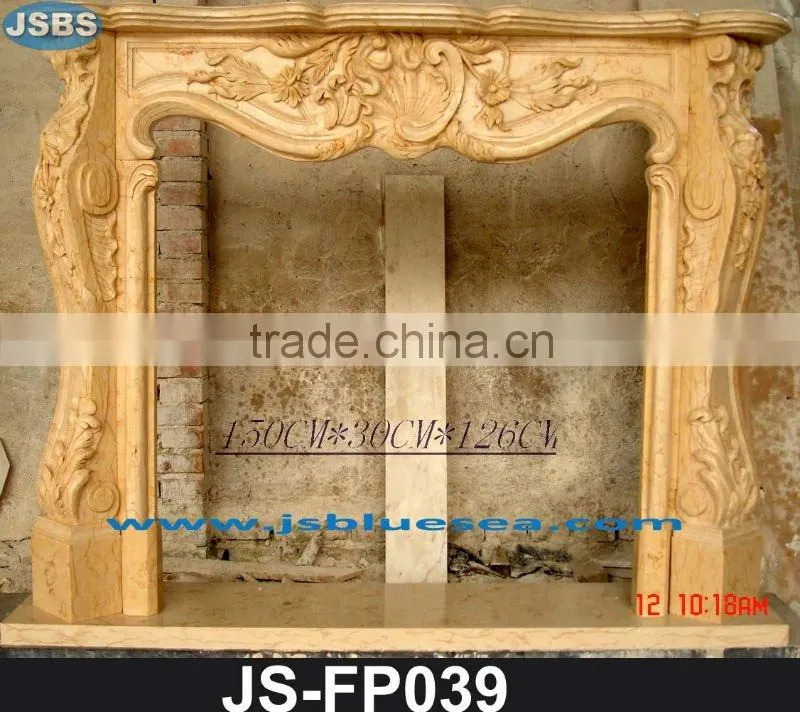 Home decorative antique fireplace frame
