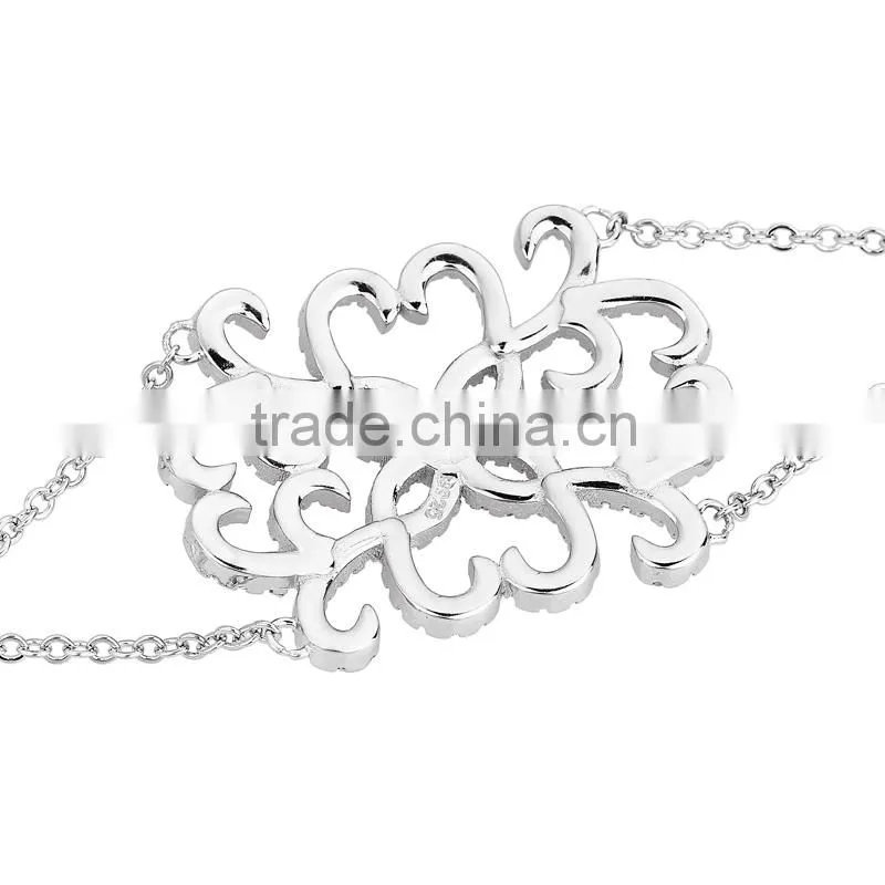 CYW 925 sterling silver bracelet, Meilong silver jewelry hot new products for 2015