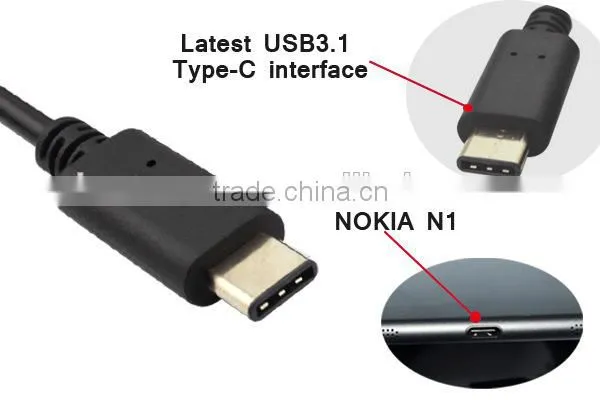 New product usb type c data charging cable 3.1 to micro