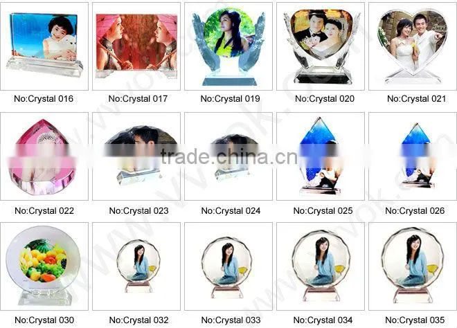 Crystal laser engraving gifts for sale