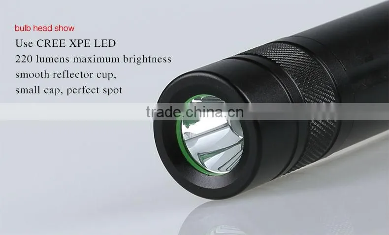 Gift Idea,Mini Flashlight Use 3*AAA Battery