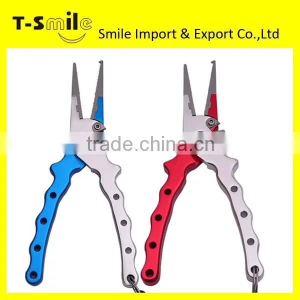 Multifunctional Fishing Long Nose Plier Aluminum Fishing Pliers Stainless Steel Nose Fishing Pliers