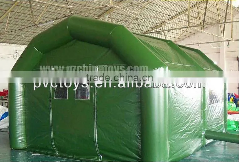 commercial used inflatable Military tent, inflatable camping tent, tent for selling