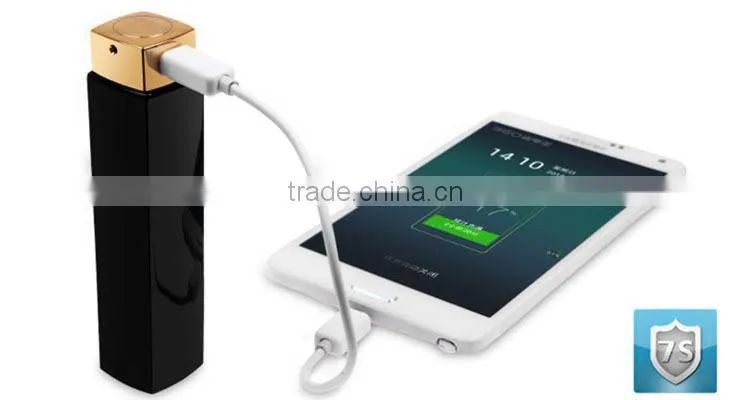 Gift promotional Famous Brand perfume OEM mini Lipstick mobile phone cell phone 3000mAh power bank