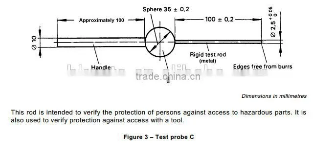Autostrong Test Finger Probe
