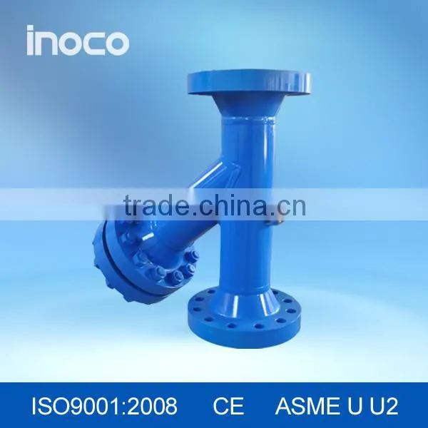 INOCO Y Strainer pipeline filter commenly used in water pre filtration