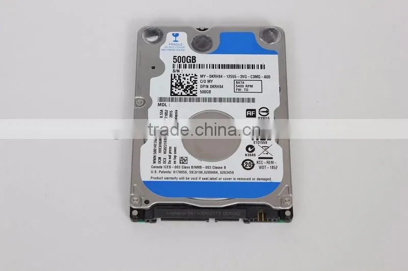 Big stock hard disk 500gb HDD drive for laptop