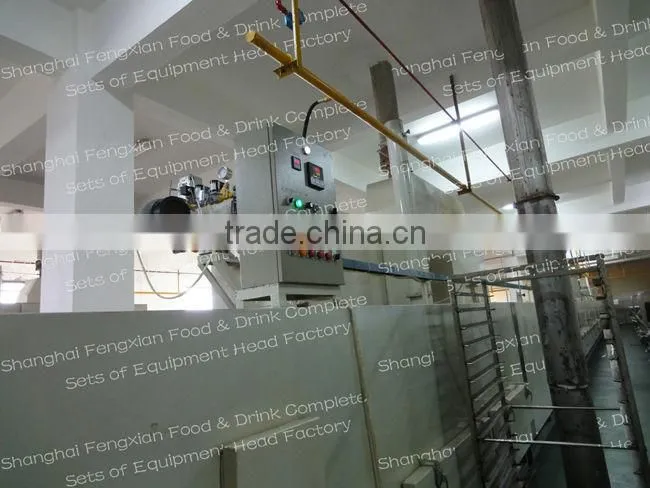 10T/D Full Automatic Custard Cake Machine
