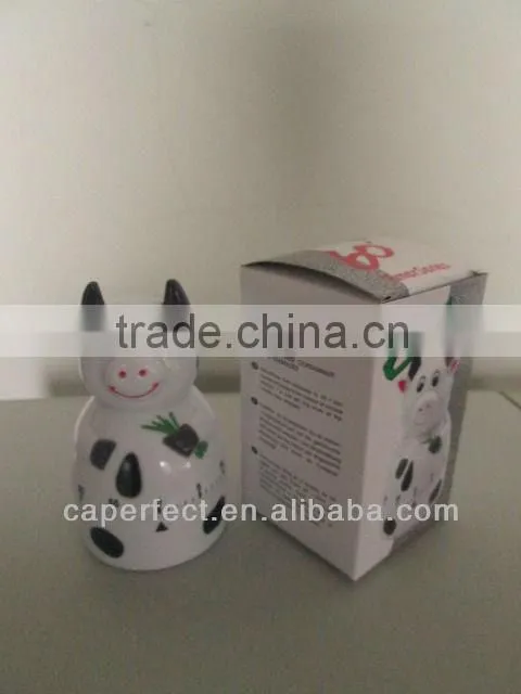 Plastic ABS animal shaped mechanical kitchen timer