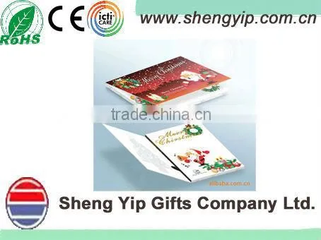 Promotional funny self recording card
