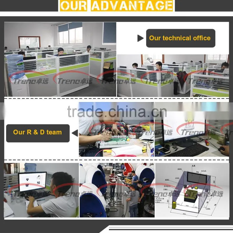 Dynamic and standing Virtual 9D Egg Cinema VR 9D Cinema