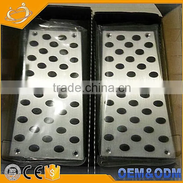 Foot Brake Pedal Cover Aluminium alloy accelerator pedal brake pedal rest pedal car kits for toyota ALPHARD VELLFIRE ESTIMA