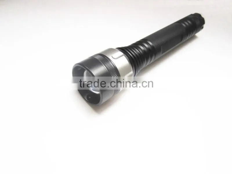 Aluminum ZOOM Function Zoom T6-10W LED Flashlight Torch Light