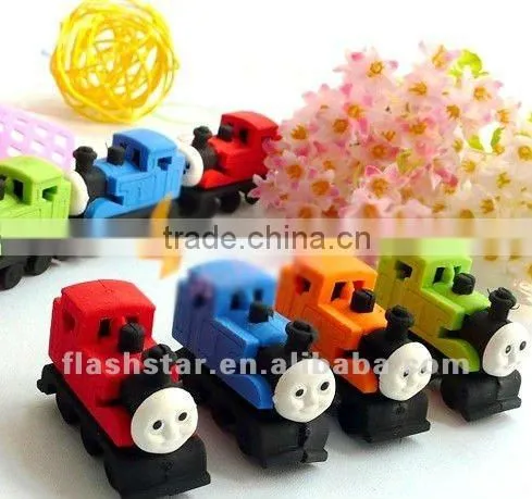 Thomas train eraser/Low price promotional eraser/2012 new design train eraser