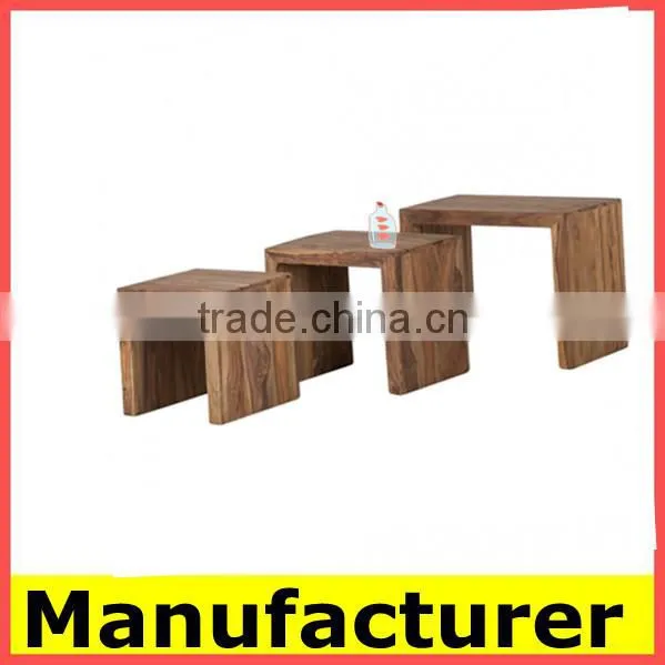 cheap new model steel and wood and tempered glass coffee table