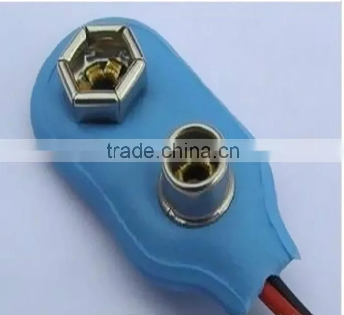 type I/T soft rubber 9V/12V/18V/27V plastic snap connectors