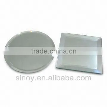3mm to 6mm Decorative Unframed Bevelled Edge Round Mirror, Round Wall Mirror For Interior Applications