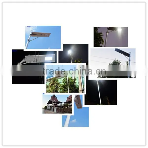 Integrated Street Light in Solar Lights LED Solar Street Lighting
