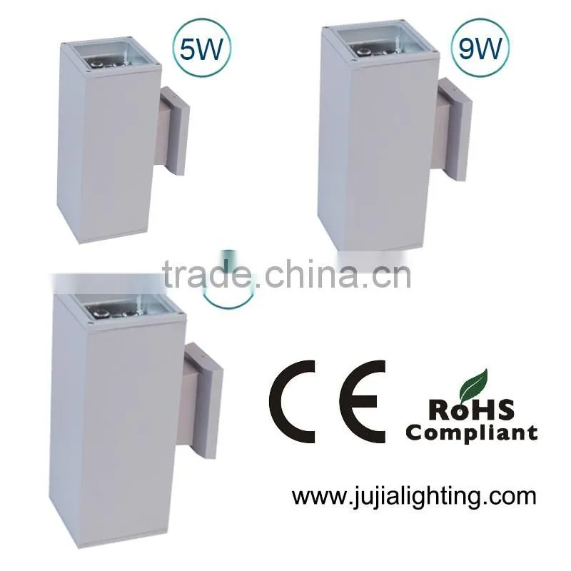 2016 Newest Design up and down led Light 6w 10w 18w 24w 36w outdoor wall light for garden yard lawn hotel