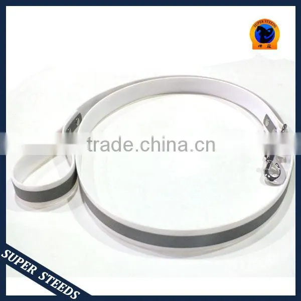 Flexible TPU reflective dog leash for training
