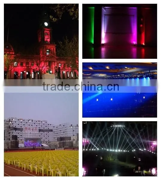 8pcs 10w 4in1 RGBW Led beam effect moving head light
