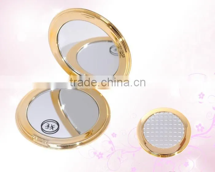 Gold Compact Mirror double sided