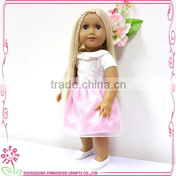 18 inch wholesale craft doll for girls