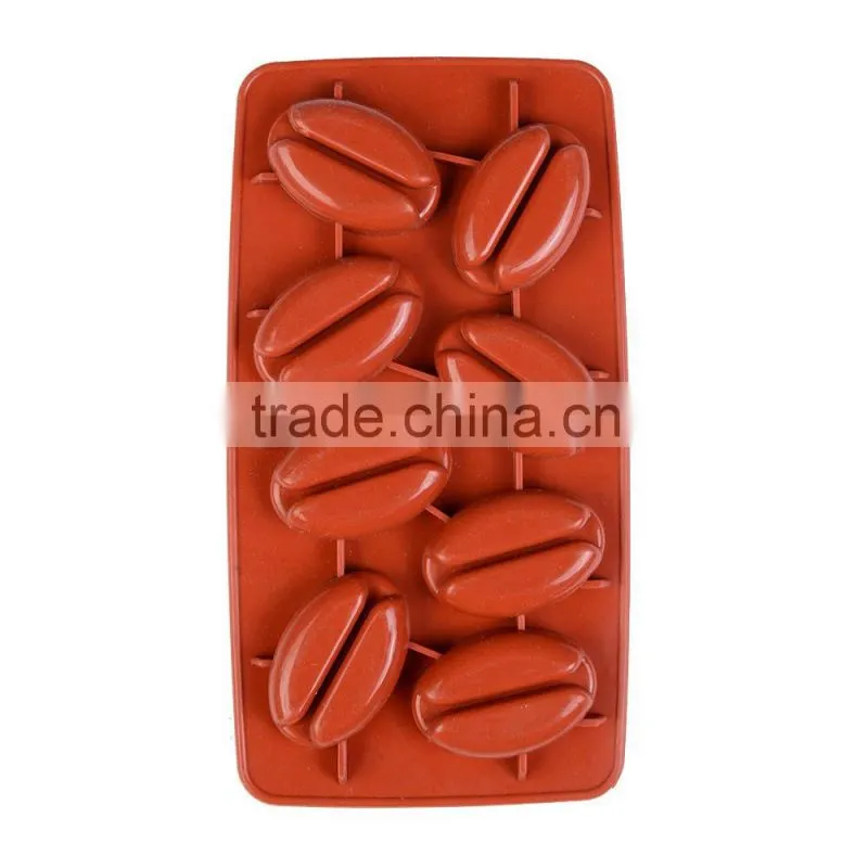 Silicone Cool Beans Ice Cube Tray Mold Maker Ice Cream Mold Maker Ice Mould ice mold Chocolate Fondant Decorating