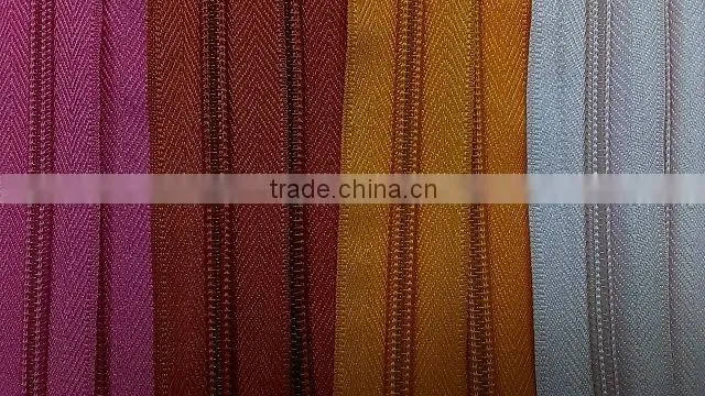 Best Quality Wholesale Colorful Nylon Zipper Cheap Price YKK