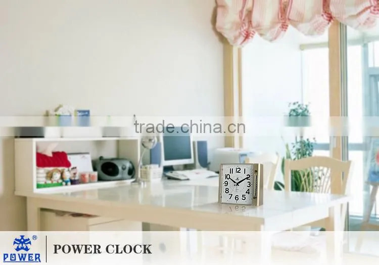 High Quality Plastic Vaerst Alarm Clocks And Silent Alarm Clocks With Quartz Sweep Movement & Snooze Function & Light Function