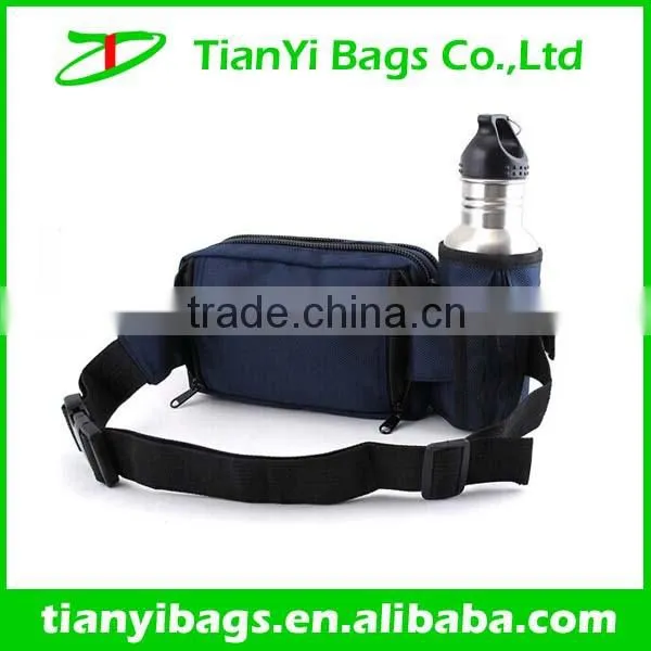 Detachable sports waist bag water bottle holder