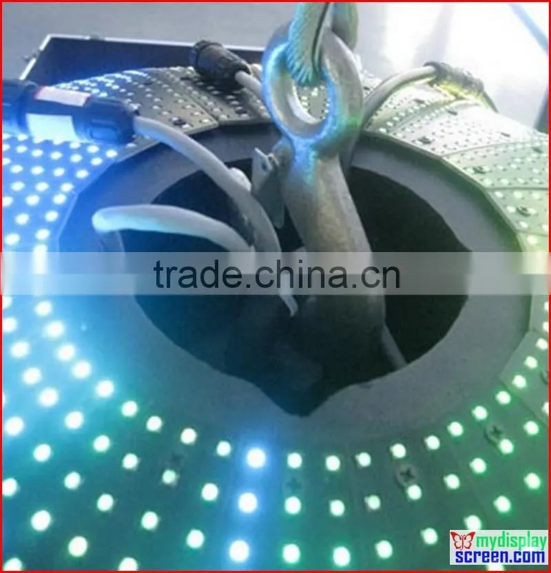 p10 full color led ball screen,indoor use for event and event video show
