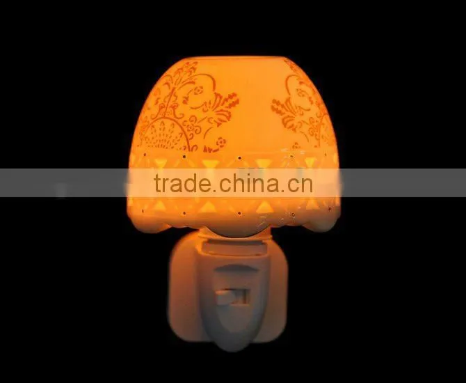 decal night lamp, with relief sculpture
