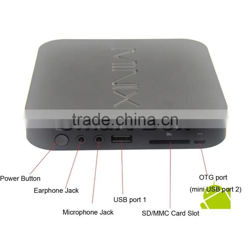 Minix neo x7 Rockchip RK3188 Quad Core Cortex A9 1.6GHz with CE and ROHS
