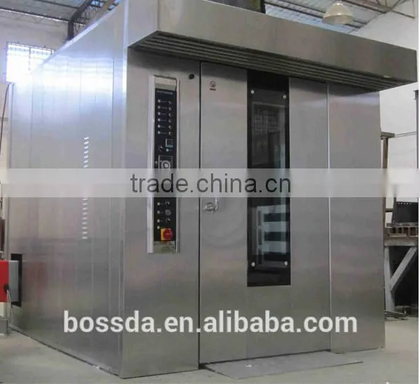 BOSSDA 16 Trays diesel prices rotary rack oven with high quality